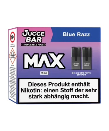 Blue Razz MAX Einweg-Pods
